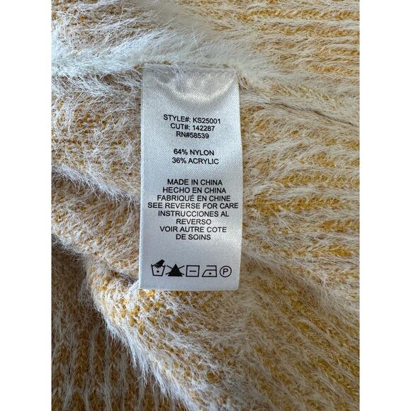 Kut from the Kloth Haruka Sweater Size S SOFT Yellow Classy Capsule Wardrobe - Picture 9 of 10